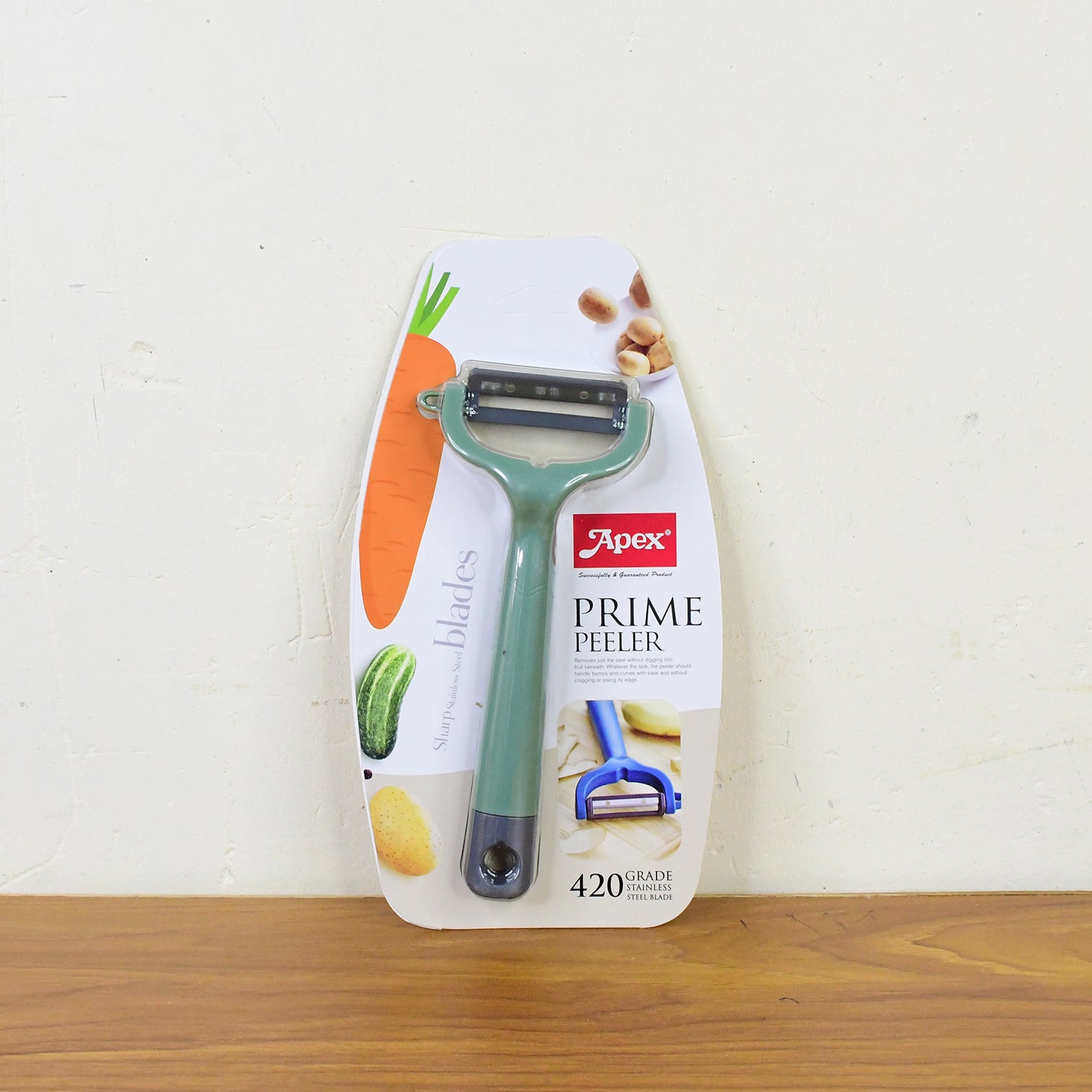 Apex Premium Ergonomic Vegetable Fruit Peeler (1 Pc) Apex Premium Ergonomic Vegetable Fruit Peeler (1 Pc)